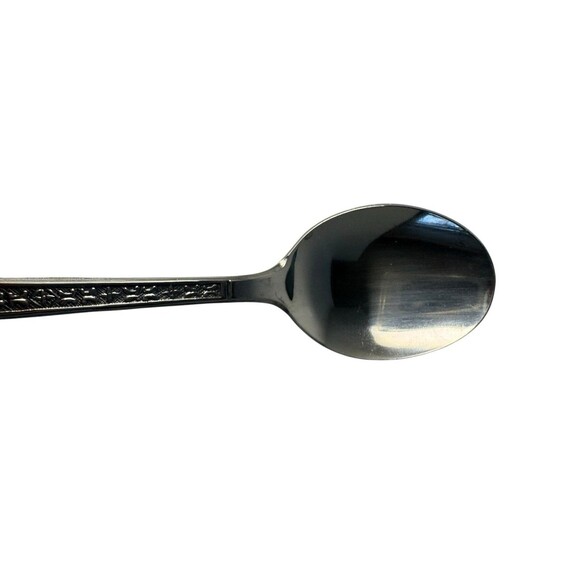 VTG INTERPUR Florenz Stainless Flatware Korea Floral Daisy Fleur de Lis Lot (13) - Picture 14 of 16